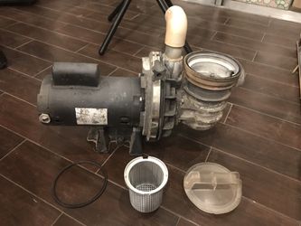 PAC-FAB POOL MOTOR USED FOR PARTS ($29) OBO