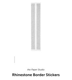 Adhesive Gem Stripes $1 Each
