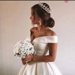Size 14 White Wedding Dress
