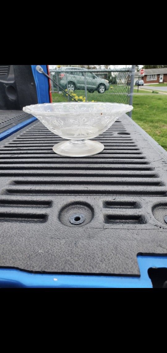 Glass Bowl Pick Up Anytime 