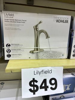 Kohler lilyfield single-handle bathroom faucet