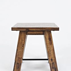 Cannon Valley Trestle Acacia End Table-BRWH-B074N1PLPR