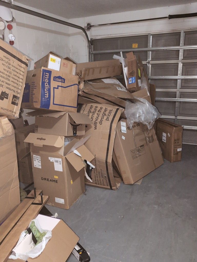 Free Cardboard Must Take All