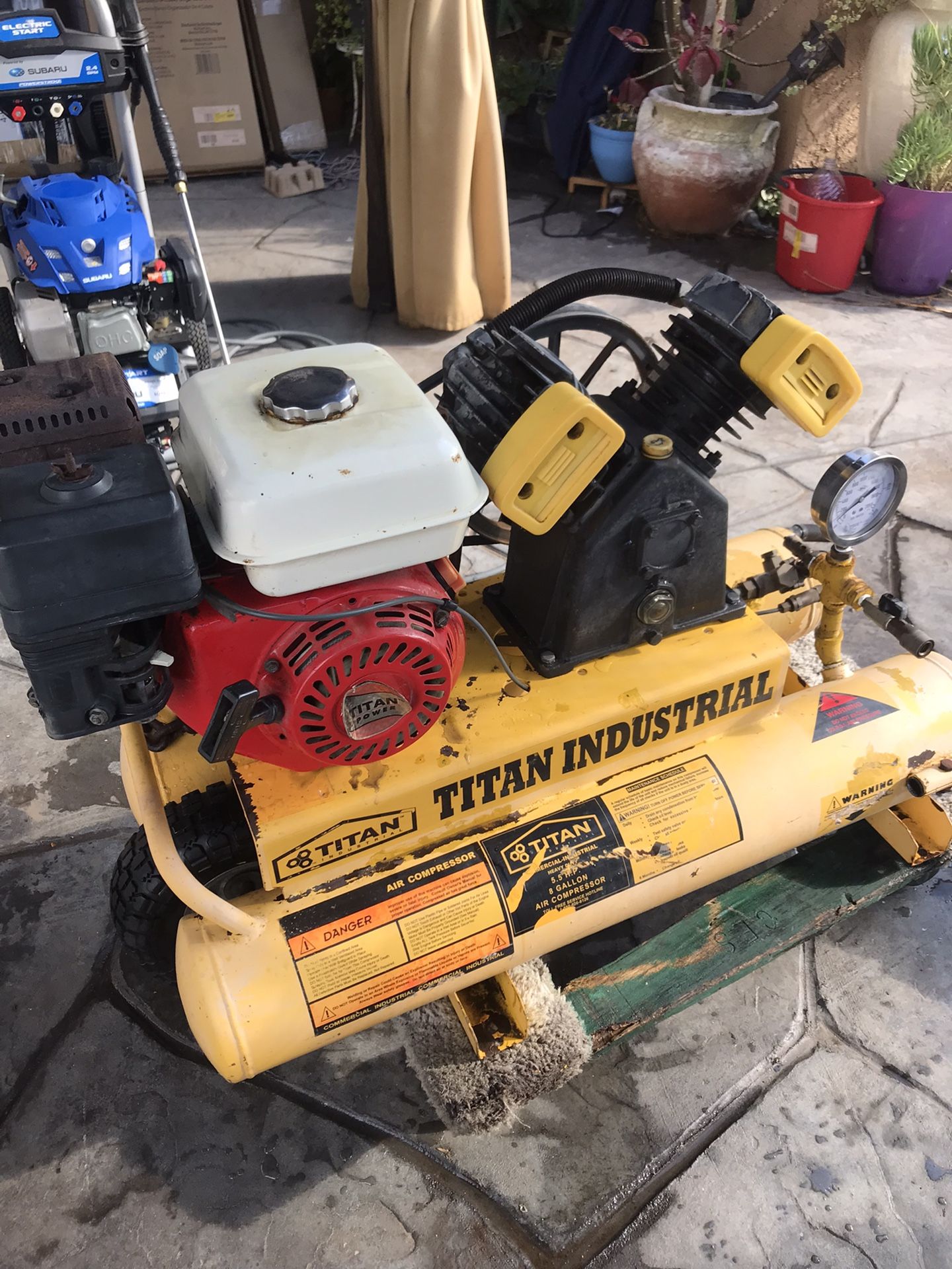Titan Industrial Air Compressor