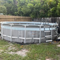 Index 17’ X48” Pool And All Equipment