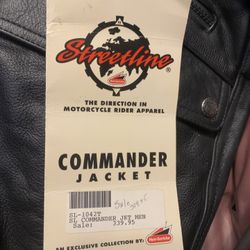 Men’s  Leather Riding Jacket / Liner NEW