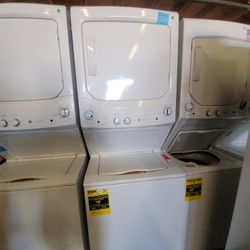 Washer An Dryer Stacked Ge Electric 220 V