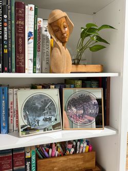 Fall and Winter Mirror Art