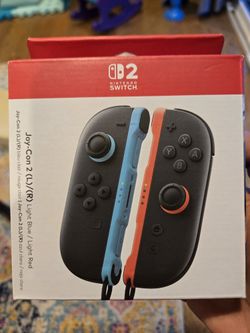 Nintendo Switch 2 Joy Con 2 (Red and Blue) NEW and Sealed!
