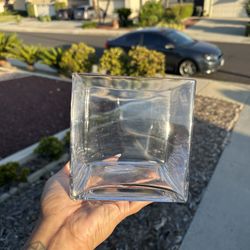 5 X 5 Square Vases (12 Total) For $60
