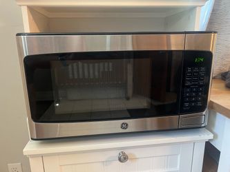 Stainless Steel GE Microwave