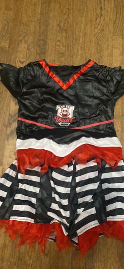 Cheerleader costume for girl size M 7/8