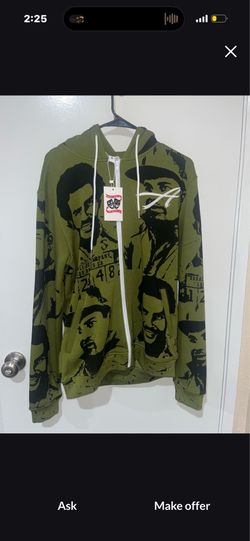 Olive green asaali hoodie
