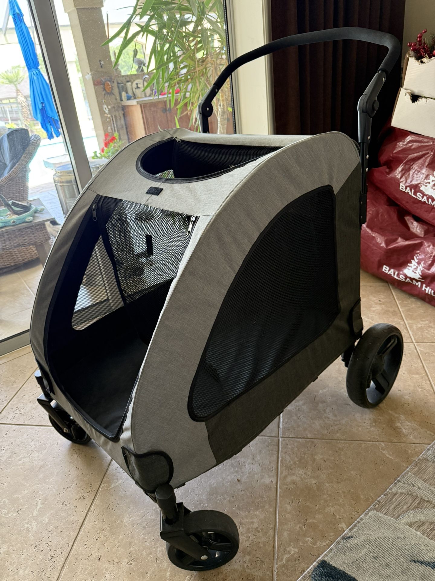 4 Wheel Dog Stroller