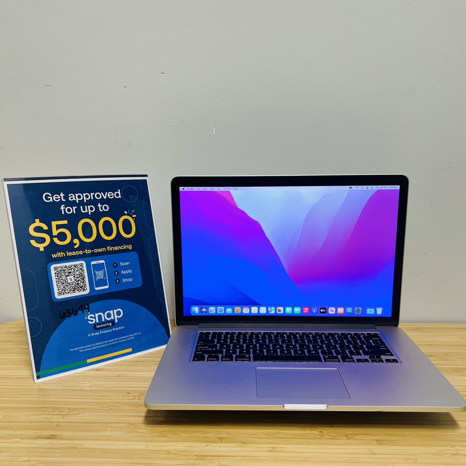 🍎Apple MacBook Pro 15”  laptop 🖥️Core i7 ✔️16GB Ram 🔥Warranty Included ✅ finance available $0 down 💰