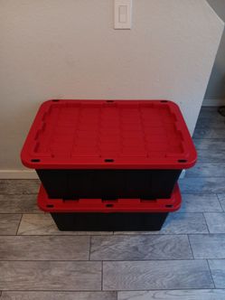 2 BRAND NEW STORAGE BINS