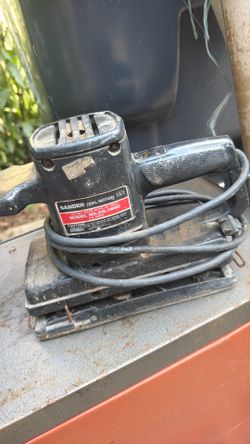 Non working orbital sander. S.W.Arl