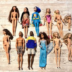 Barbie And Accessories Lot