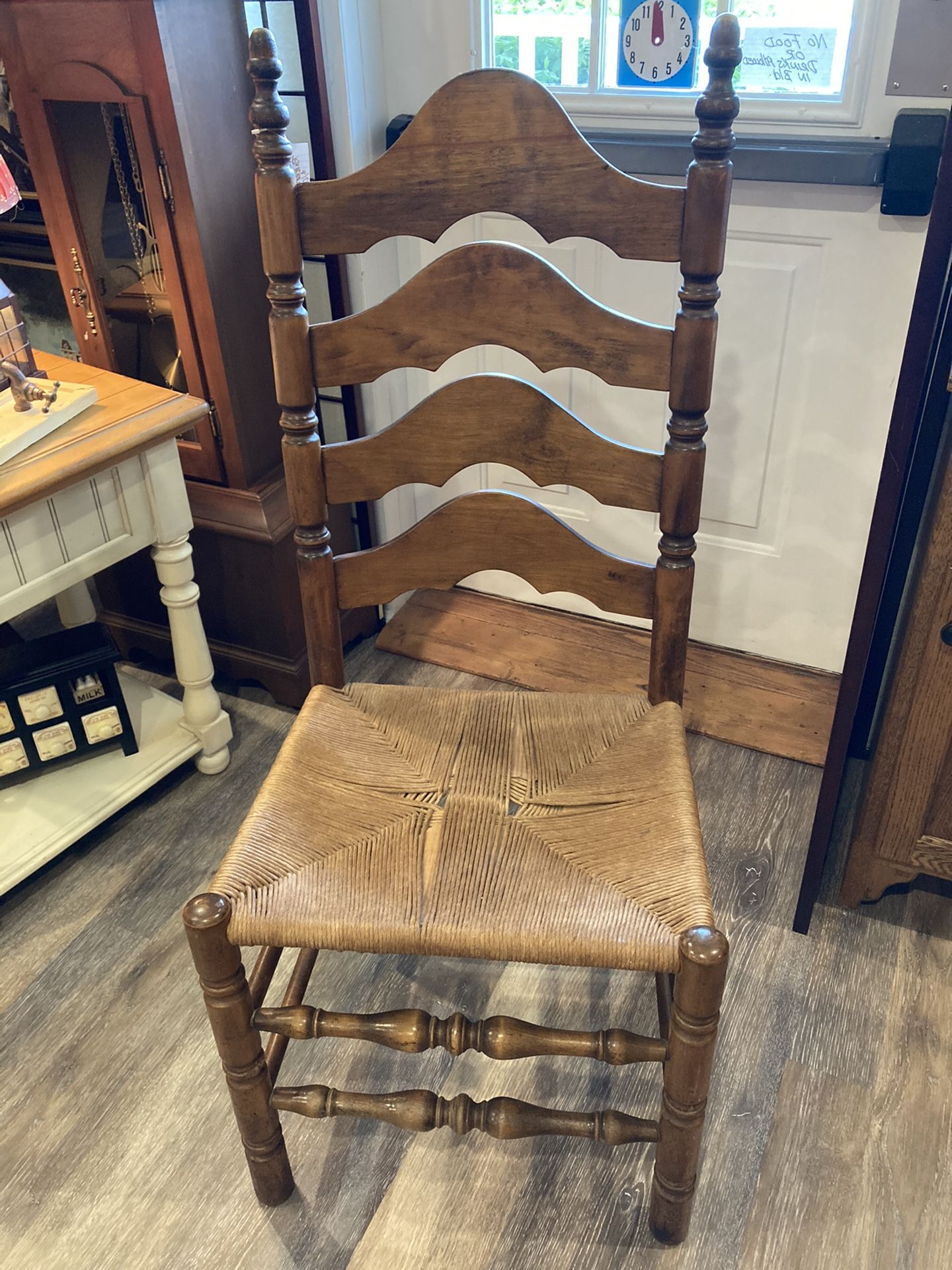 Ladder Back Chair Vintage