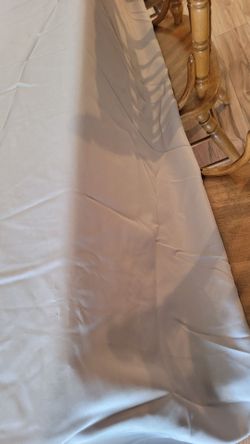 Grey table cover cloth fabric
