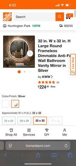 Bathroom Vanity Mirror