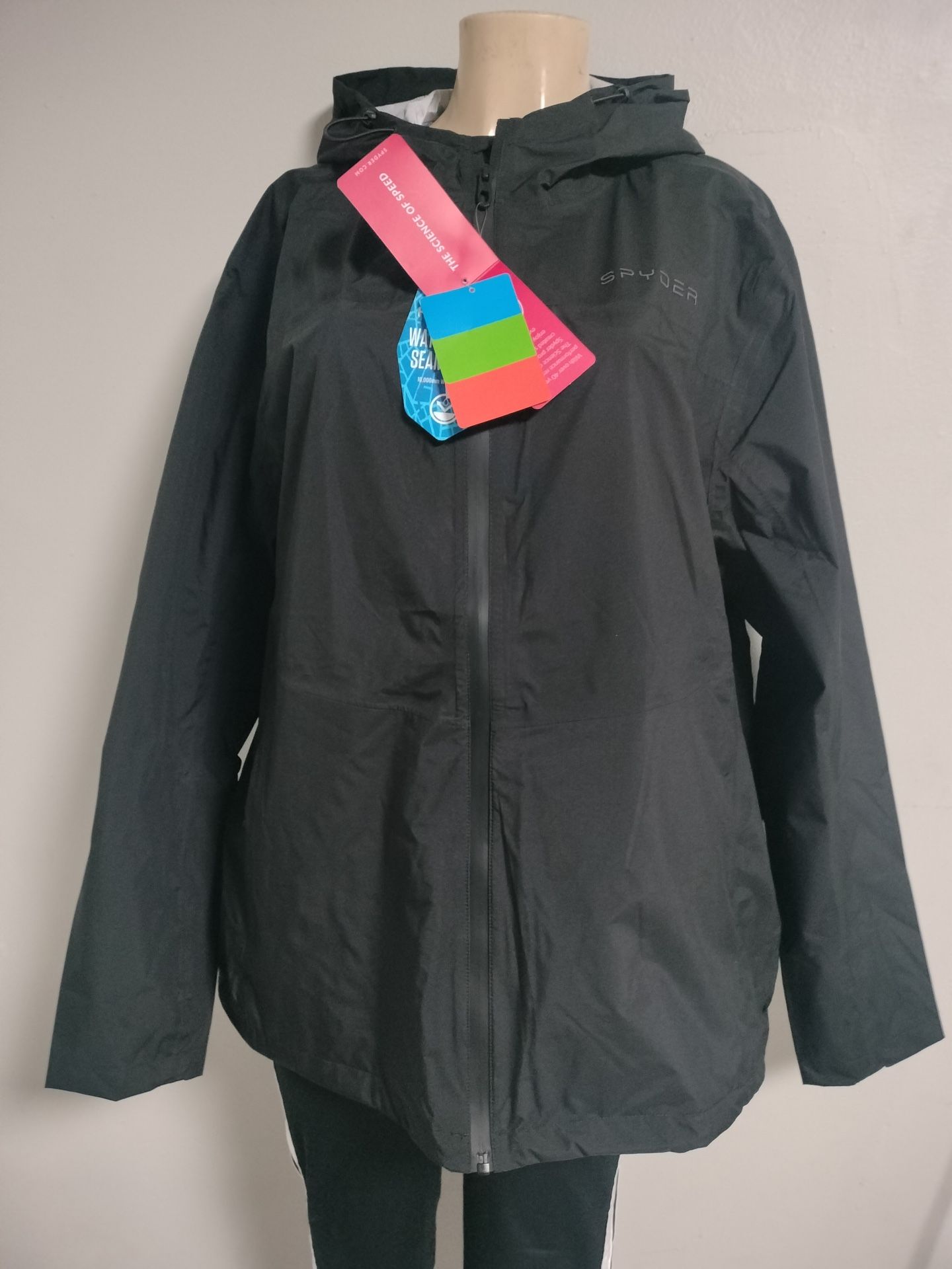 Spyder Mens Rain Jacket -water