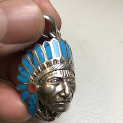 Vinatge Sterling Pendant 