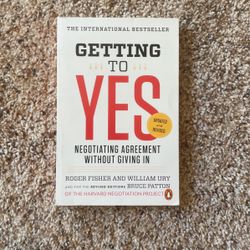 Getting to Yes Book 