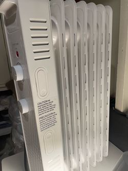 Heater with wheels
