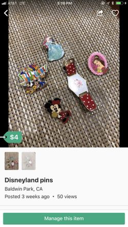 Disneyland pins