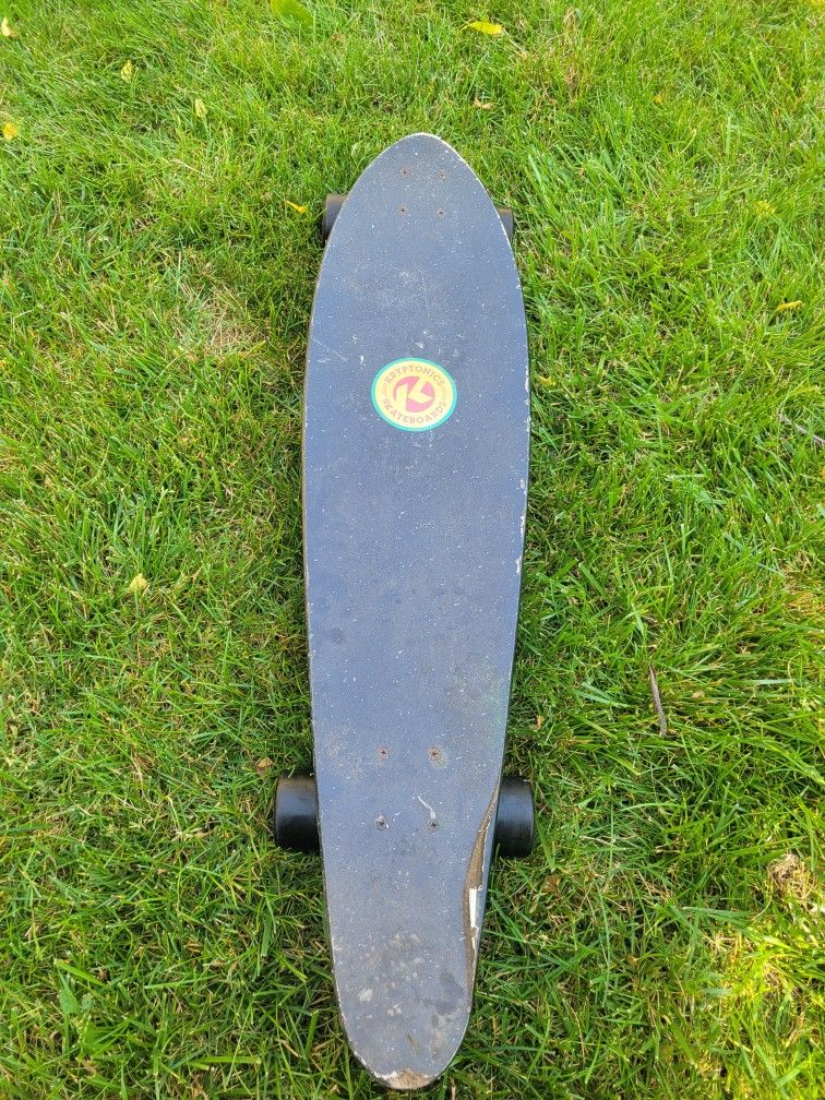 Kryptonics Rasta Long Board Skate Board