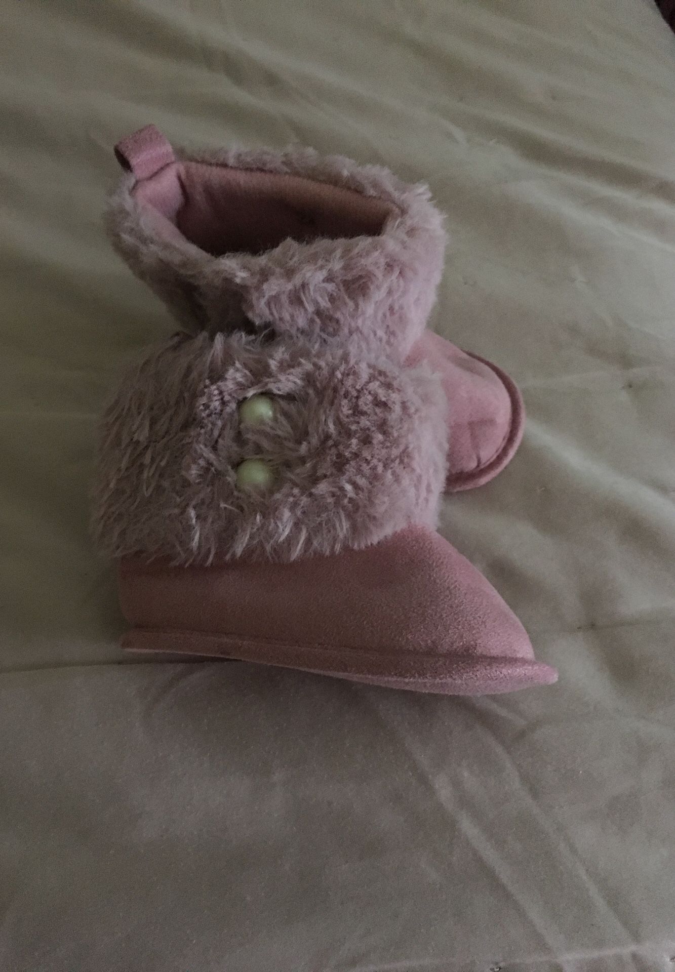 Baby girl boots 6-9 months