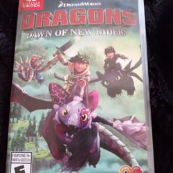 Dreamworks Dragons Dawn Of New Riders Switch Game