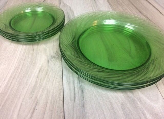 Vintage Pyrex Plates Dishes Set Plate Pyrx Pierex Antique