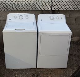 Washer and dryer set ge (General Electric) He