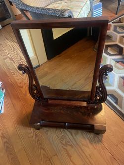 Antique Dresser Top Mirror