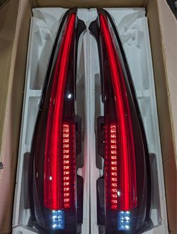 Escalade LED Tail Lights (Smoke)