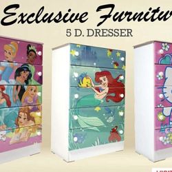 5 Drawer Character Designs For Girls 