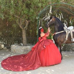 Red Quince Dress