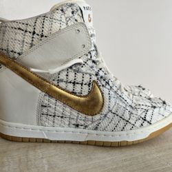 Nike Dunk Sky Hi “Paris” Wmn Size 9 – Rare Gold Swoosh