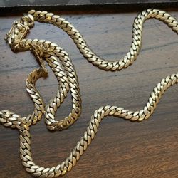 14k 24” 50 Gram Cuban Link Chain 