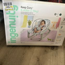 Ingenuity Keep Cozy 3-in-1 Grow with Me Baby Bouncer