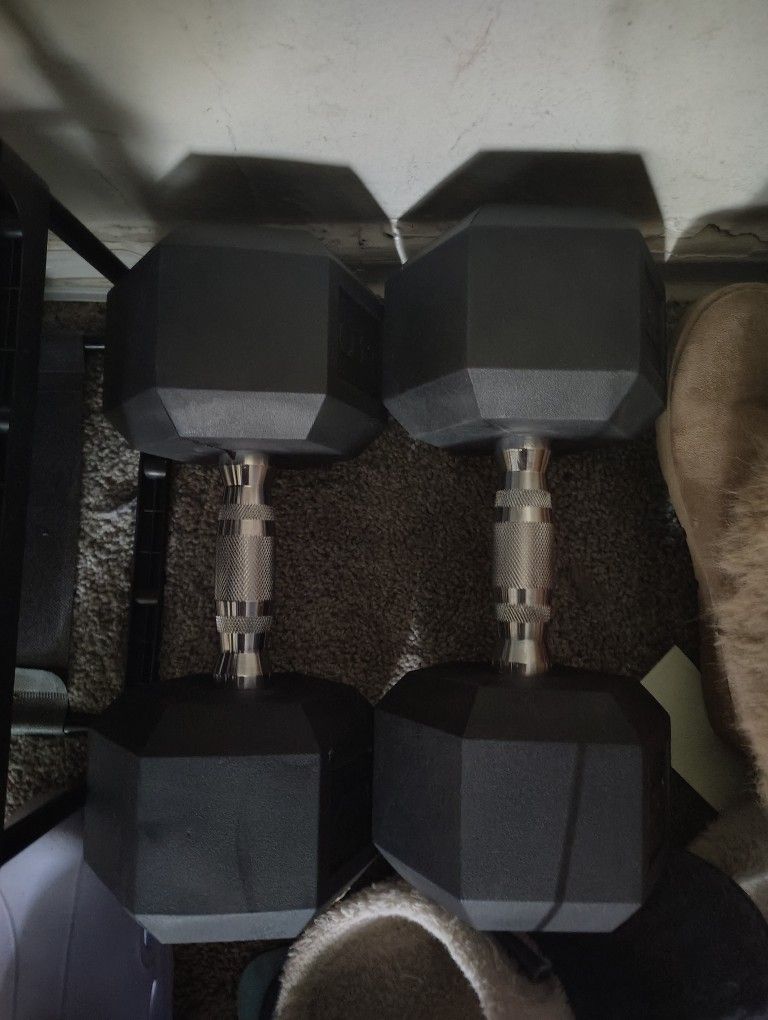 40 Pound Dumbbells