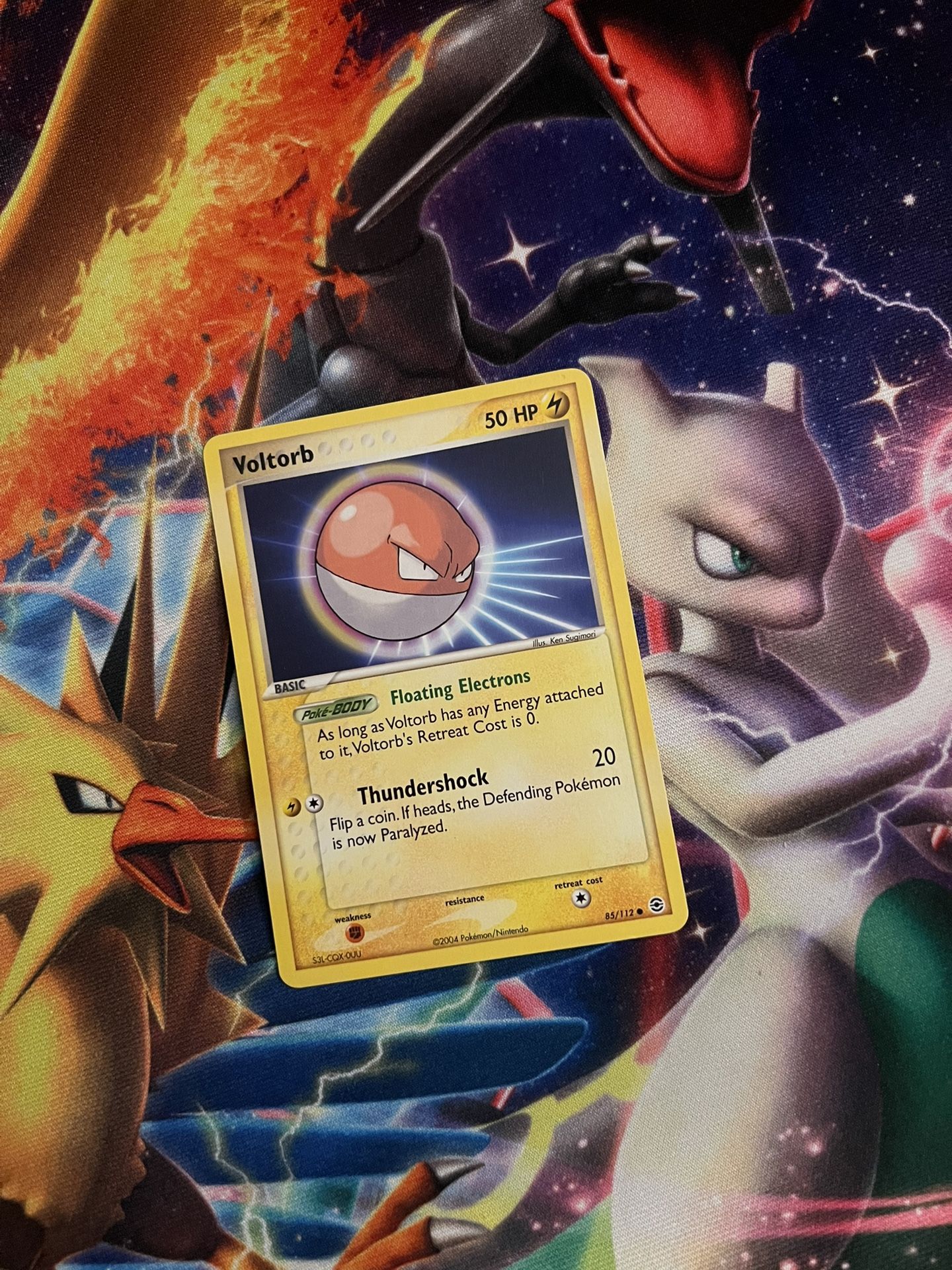 Pokémon Voltorb Firered & Leafgreen card 2004