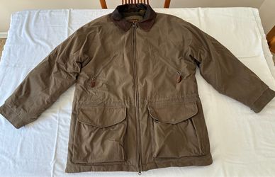 Timberland Weathergear Jacket – Size M – Brown w/ Leather Collar