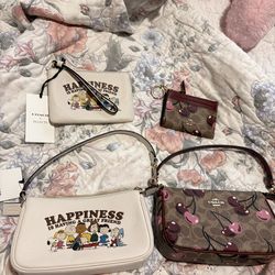 Authentic coach bags/ wallets