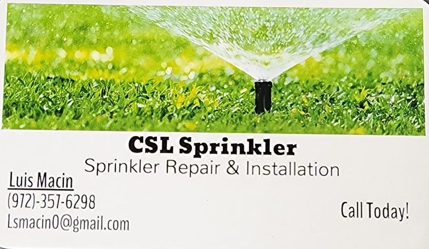 Sprinkler System Repair 