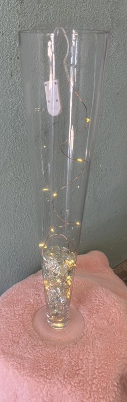 Glass Vase Table Decor