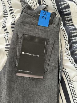 Black tag purple brand jeans