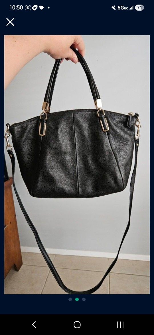 Black COACH bag